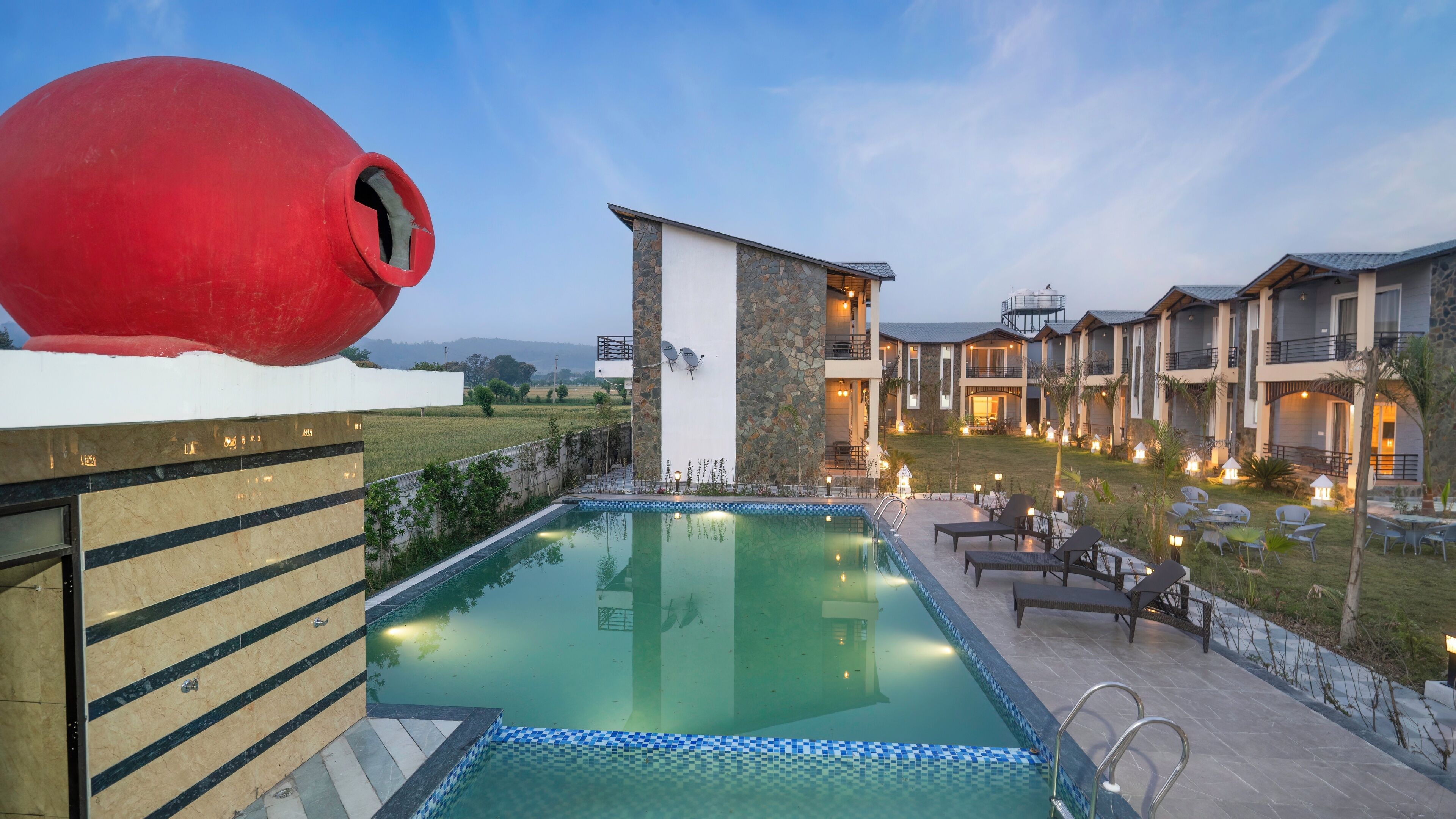 Outdoor pool