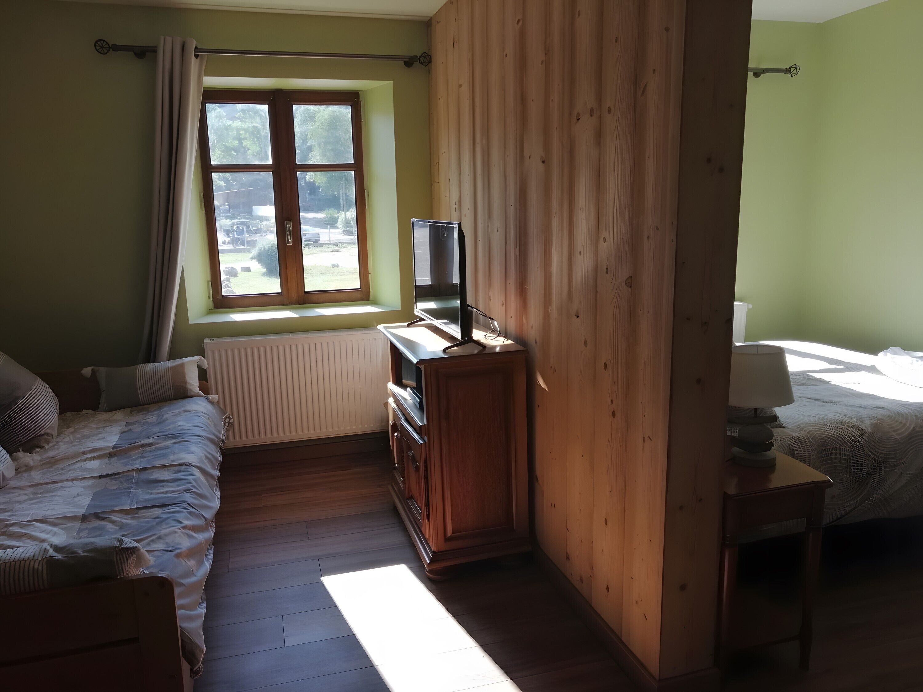 1 室のベッドルーム、WiFi、ベッドシーツ