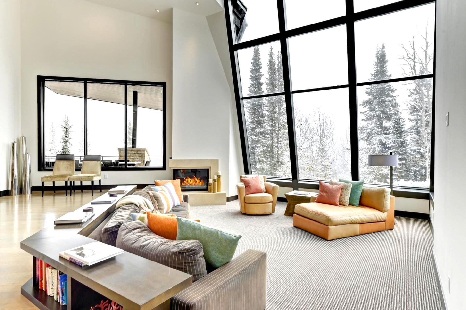 Studio (6 Bedrooms) | Living room | TV, fireplace, foosball, table tennis