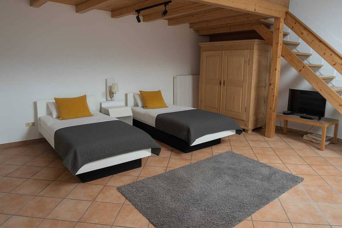 Departamento Deluxe, balcón | Escritorio, espacio para trabajar con laptop y wifi gratis