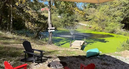 Dog-friendly Tinyhouse-Pond, Kayak, Grill, Firepit