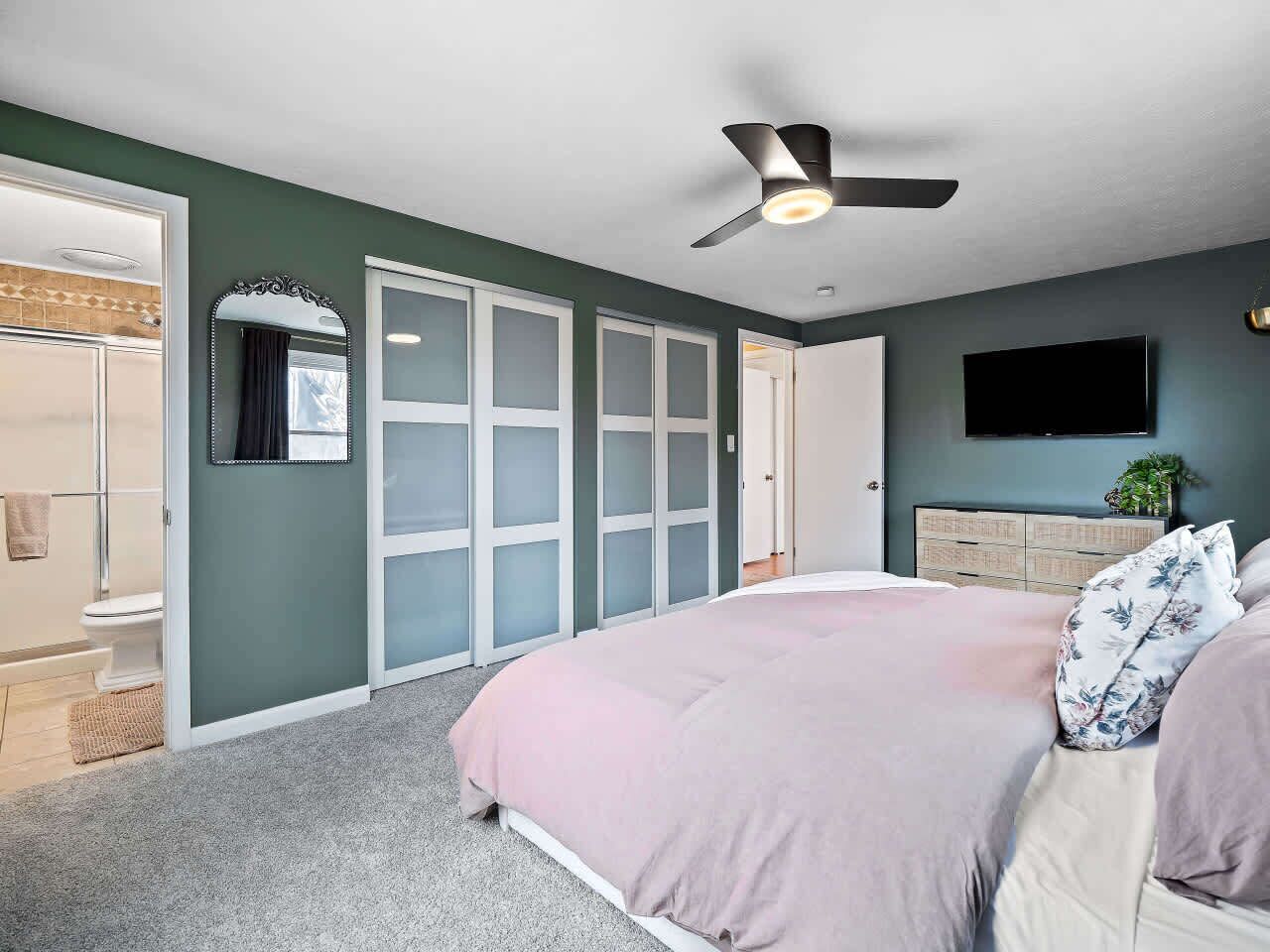 5 間睡房、熨斗/熨衫板、Wi-Fi、床單