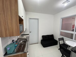 Basic Apartment | Private kitchen - Fully Equipped Apartments in a Privileged Location, 150m From the Beach in Salvador Sess (Salvador)