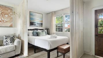 1 chambre, fer et planche Ă repasser, Wi-Fi, draps fournis