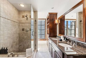 Hair dryer, towels - Beaver Creek Penthouse | Pool, Hot Tub, Walkable (Avon)