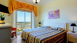 Căn hộ, 1 phòng ngủ, ban công, quang cảnh vườn