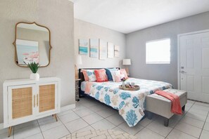 5 bedrooms, iron/ironing board, travel crib, WiFi