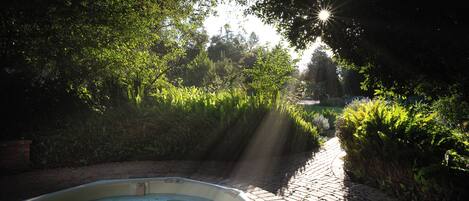 Bain à remous extérieur