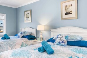 4 bedrooms, WiFi, bed sheets - The Bayside Oasis at Ocean Bliss | Boardwalk (Ocean City)