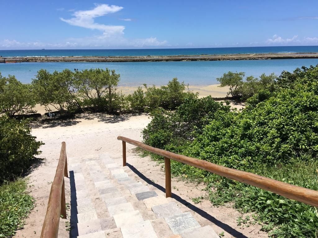 Apartamento | Praia | Na praia, areia branca 