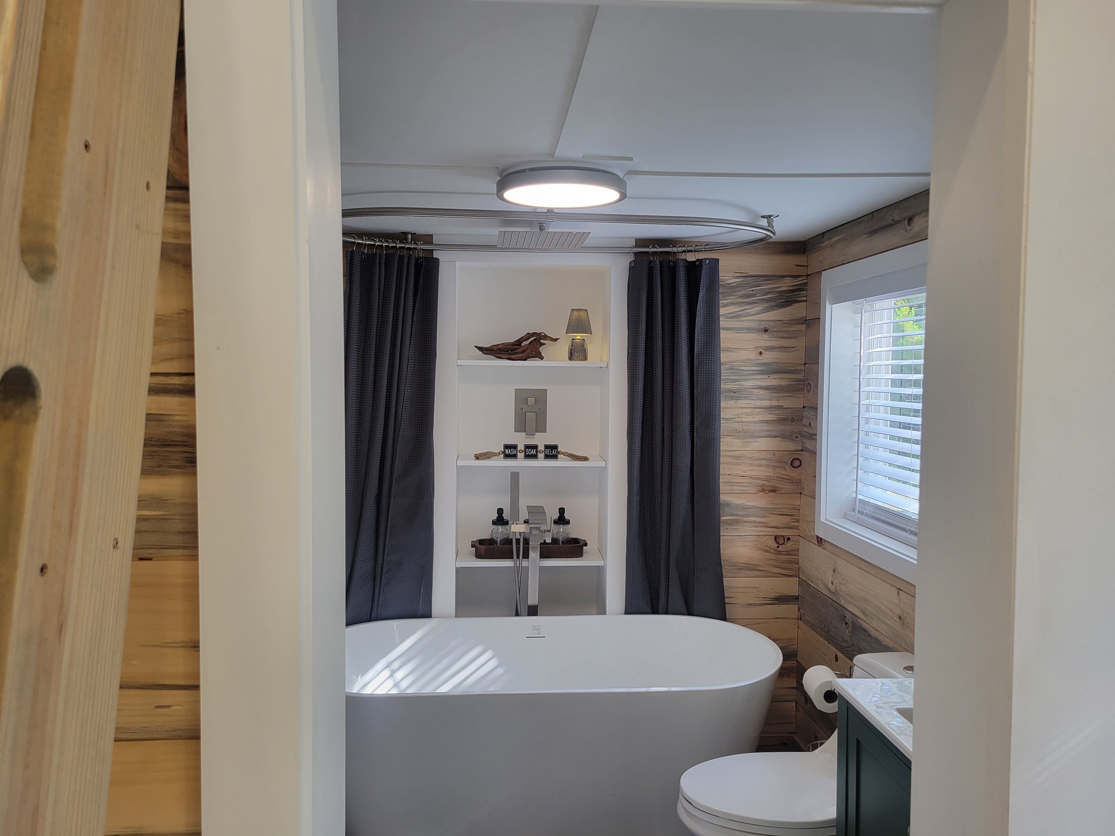 Towels, soap, toilet paper