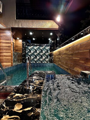 Pool - Mount Altitude 4-bedroom villa in beautiful Lonavala with private pookl (Lonavala)