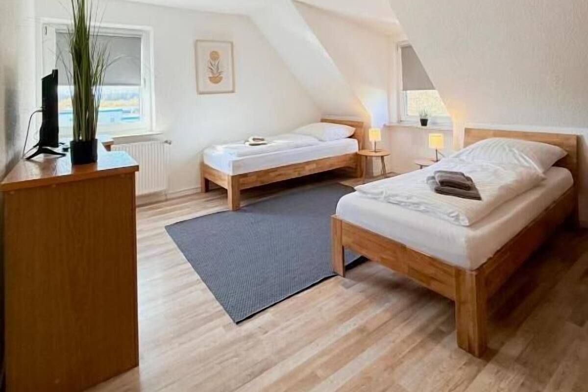 Phòng đôi hoặc 2 giường đơn, 2 giường đơn | Bàn, truy cập Internet không dây miễn phí