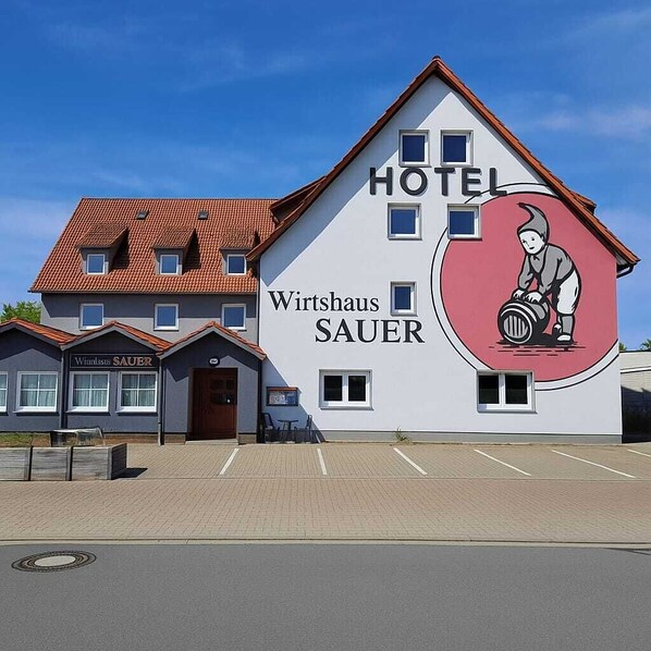 Fassade der Unterkunft