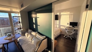 1 makuuhuone, silitysrauta/-lauta, Wi-Fi, vuodevaatteet