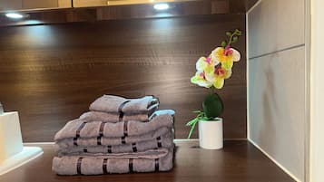 Habitación Confort doble, vistas al patio | Baño