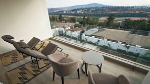 Comfort Double or Twin Room, Park View | Balcony view