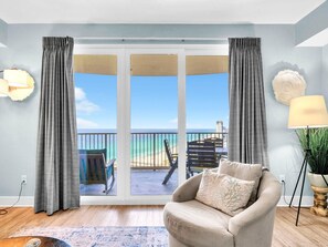 Appartement, 1 kingsize bed met slaapbank (Calypso 3-2003 - Sunset Bliss) | Woonruimte