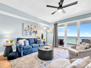 Condo, 1 King Bed with Sofa bed (Calypso 3-2003 - Sunset Bliss) | Living area - Calypso 3-2003 (Panama City Beach)