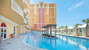 Kondominium, 1 Tempat Tidur King dengan tempat tidur Sofa (Calypso 3-2003 - Sunset Bliss) | Kolam renang