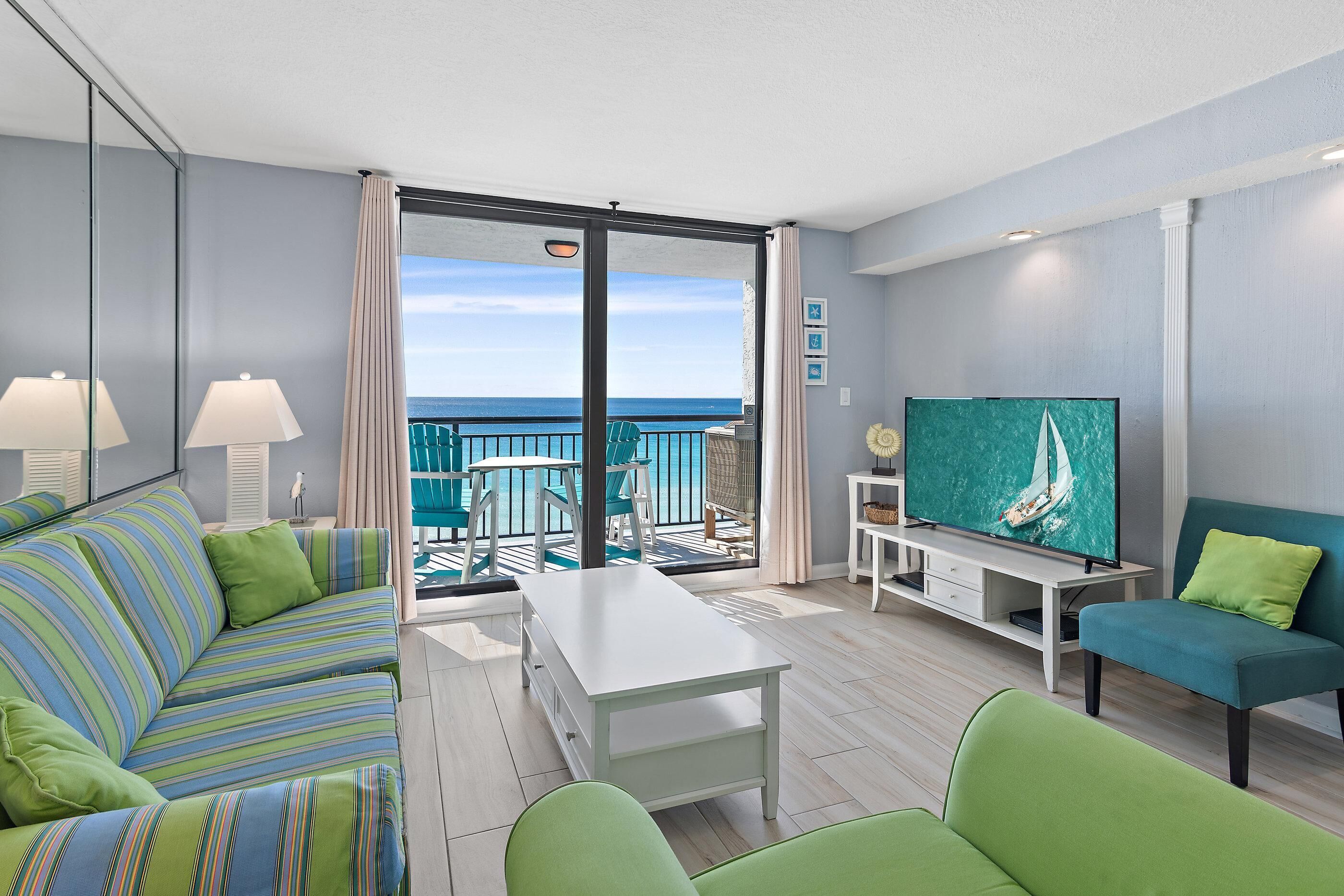 Condo, 1 King Bed with Sofa bed (SunDestin 909) | Living area