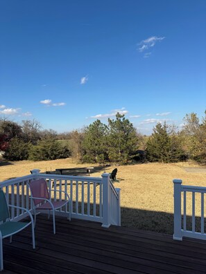 Property grounds - The Lodge…enjoy a quiet country stay. (Pretty Prairie Kansas)