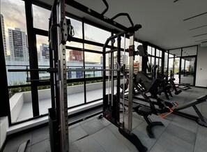 Fitness facility - Modern Studio • Near the Beach-500m • Rooftop Pool (João Pessoa)