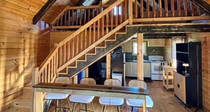 Charming 1 BR Cabin at Persimmon & Pine Hollow- Secluded Feel, Close to Town