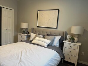 1 chambre, fer et planche à repasser, Wi-Fi, draps fournis