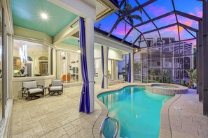 Ulkouima-allas, lämmitetty uima-allas