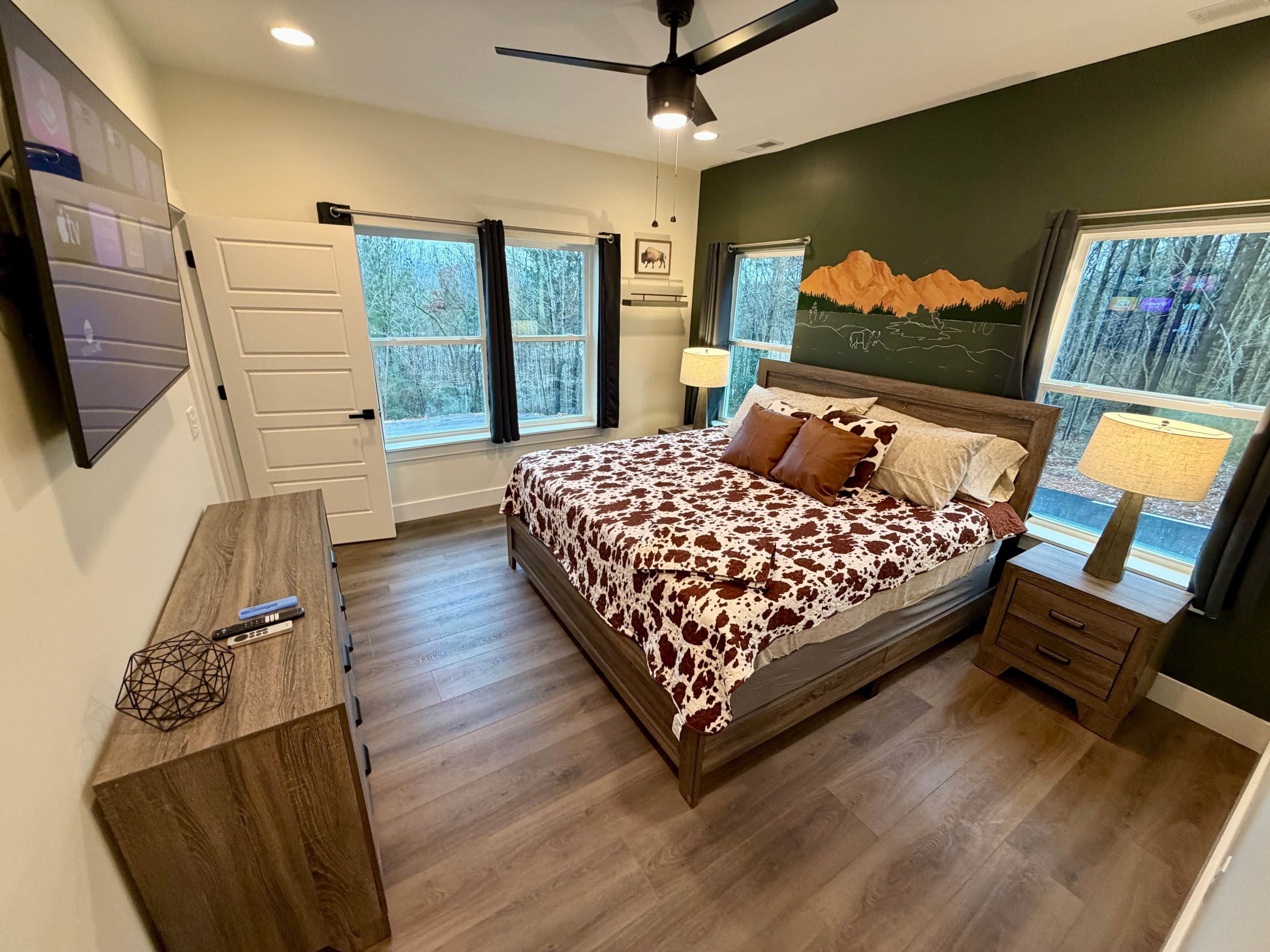 2 makuuhuonetta, silitysrauta/-lauta, Wi-Fi, vuodevaatteet