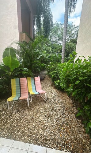 Terrace/patio - Oasis tropicale à Playa del Coco – Condo spacieux avec piscine (Provincia de Guanacaste)