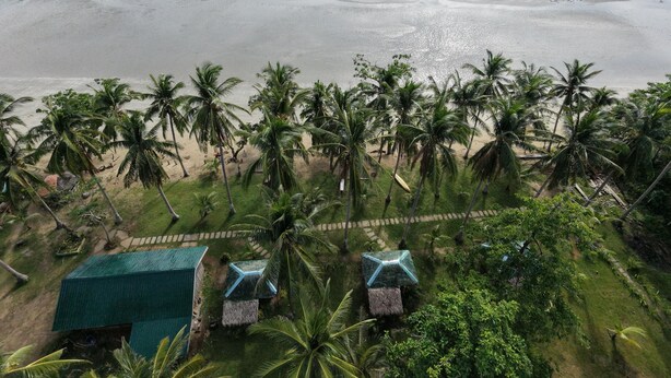 Aerial view - Tay Deling's (El Nido)