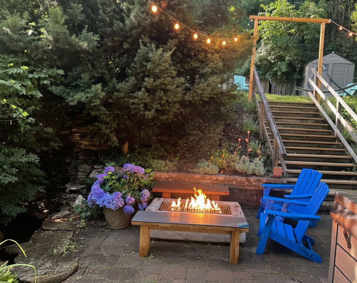 Overnatningsstedets område