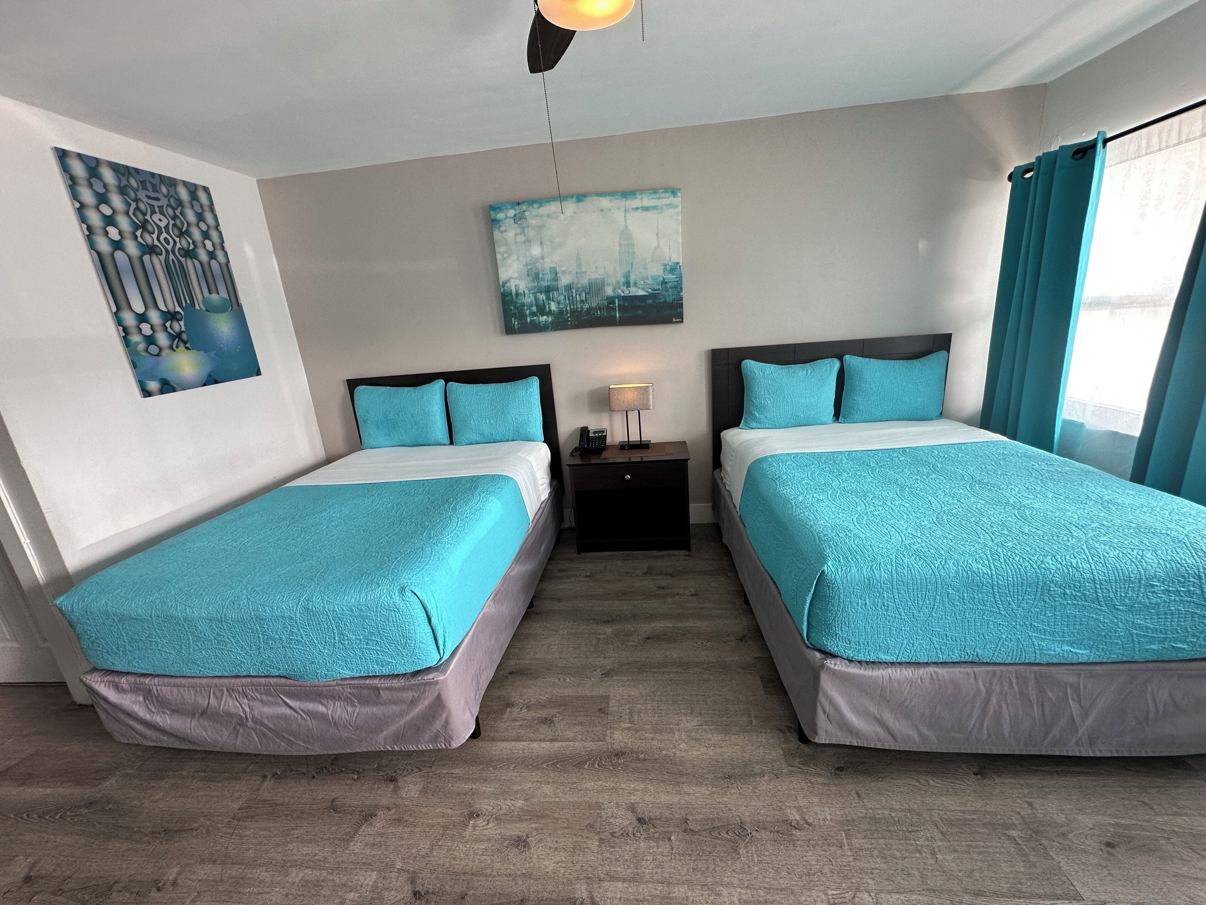 룸, 금연 (2 Full Beds) | 무료 WiFi, 침대 시트