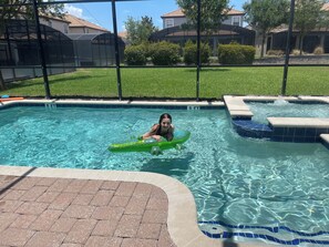 Pool - Magical Kingdom of Champions, 6-bed pool home golfing resort close to Disney! (Davenport)