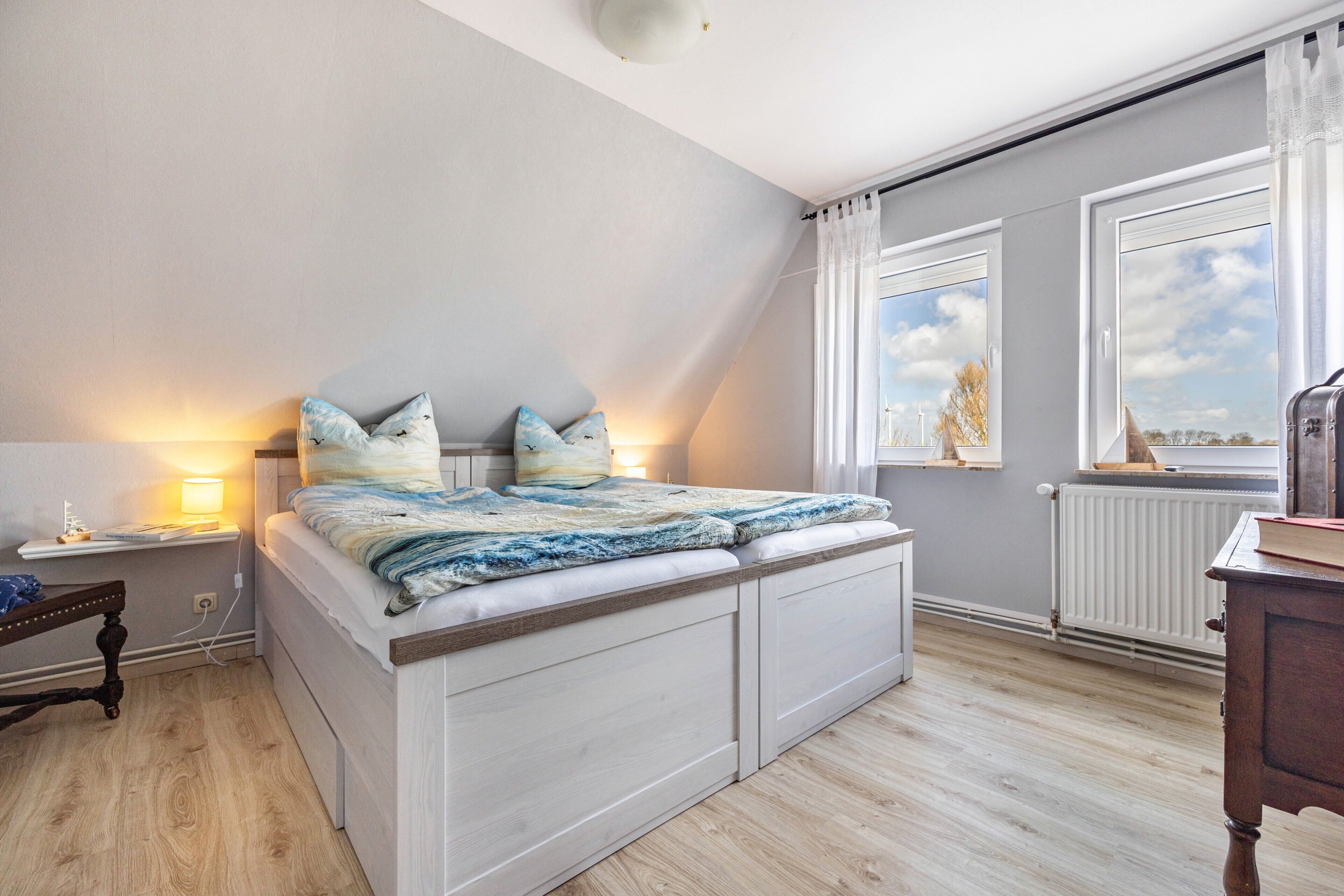 2 chambres, fer et planche à repasser, Wi-Fi, draps fournis