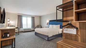 Skrivebord, skrivebord for bærbar PC og blendingsgardiner