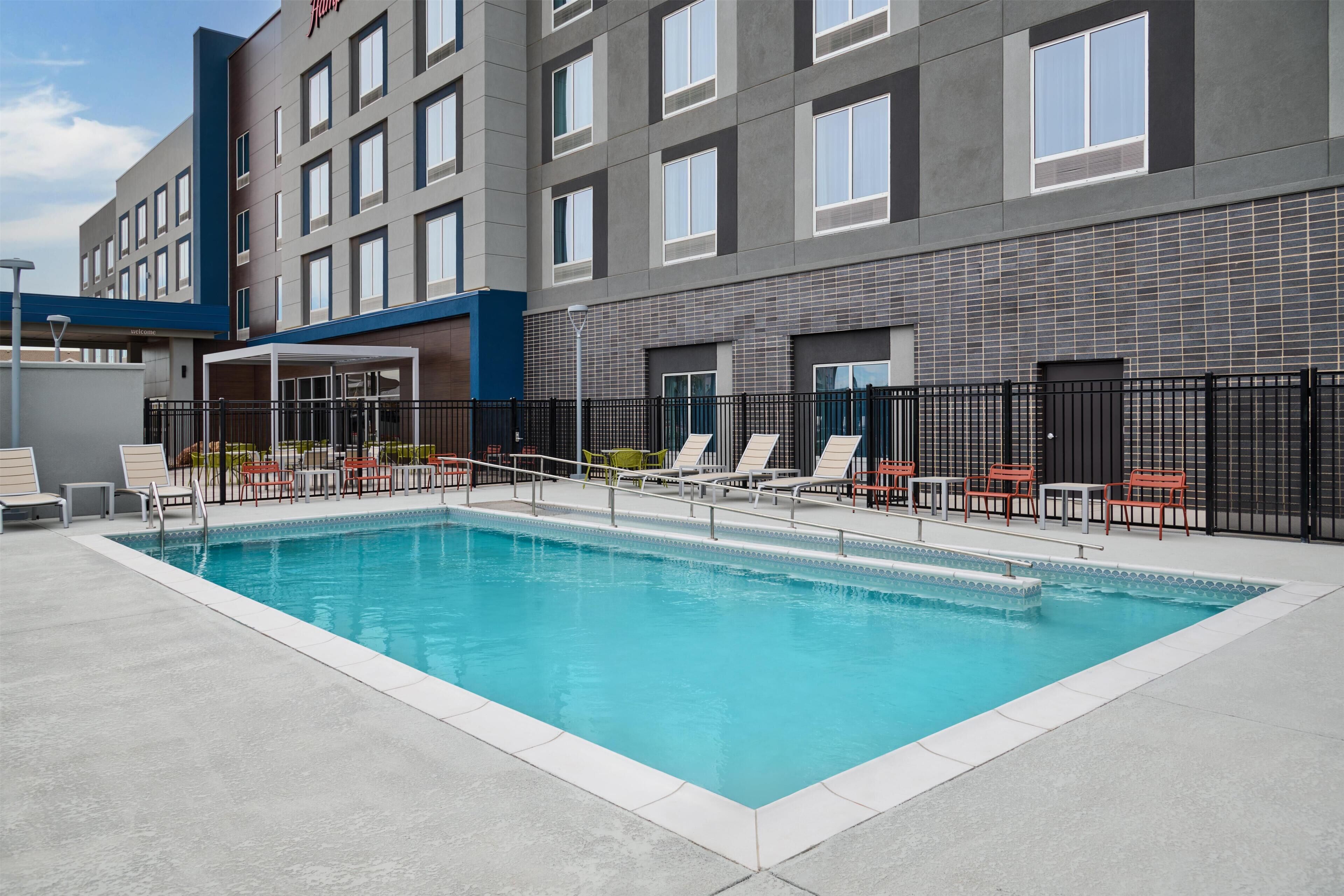 Seasonal outdoor pool