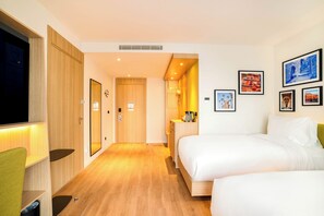 Zweibettzimmer, 2 Einzelbetten