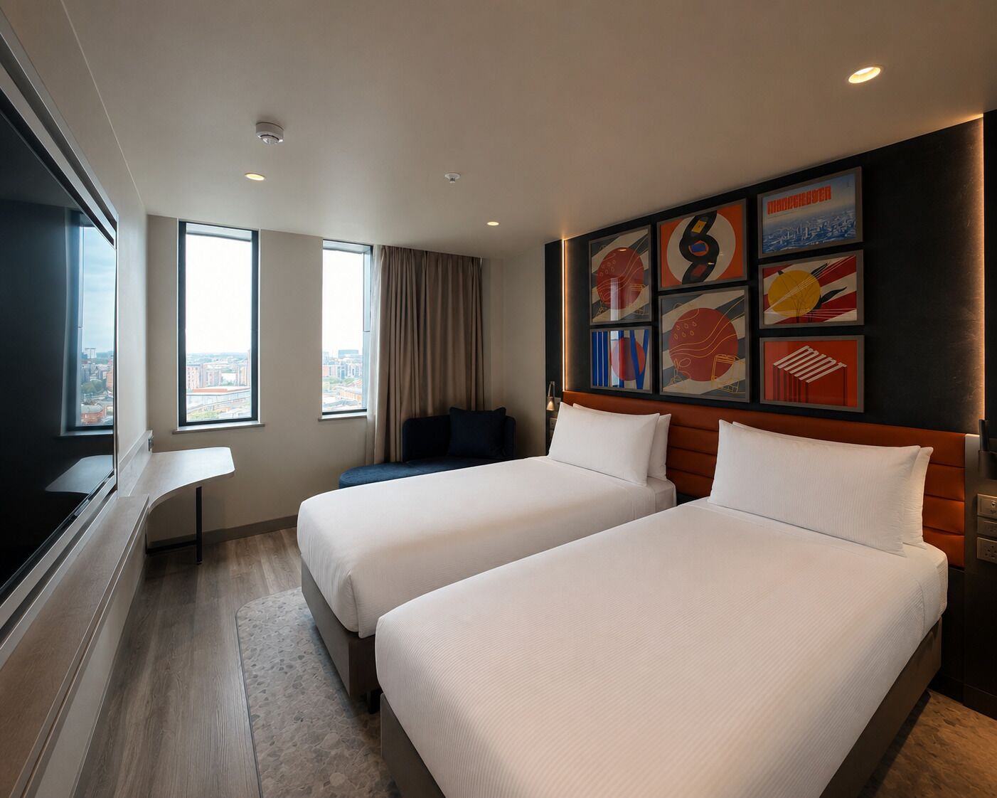 Standard Room, 2 Twin Beds | Hypo-allergenic bedding available, in-room safe, blackout drapes