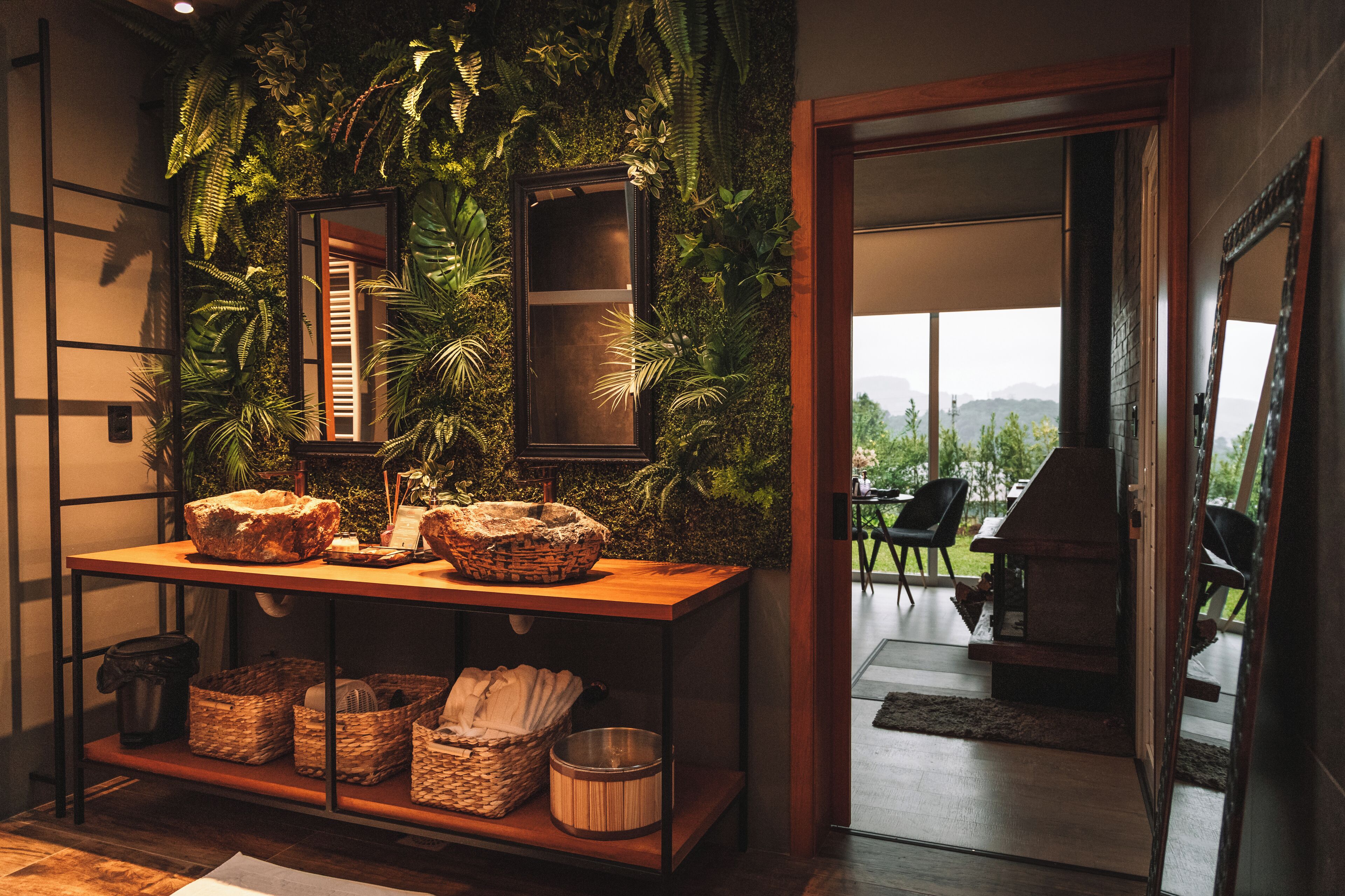 Superior Bungalow, City View | Bathroom | Bathrobes, slippers