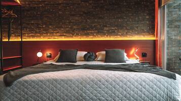 Bungalow superior, vista a la ciudad | Servicios de la habitación