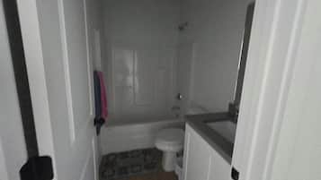 Towels, soap, toilet paper