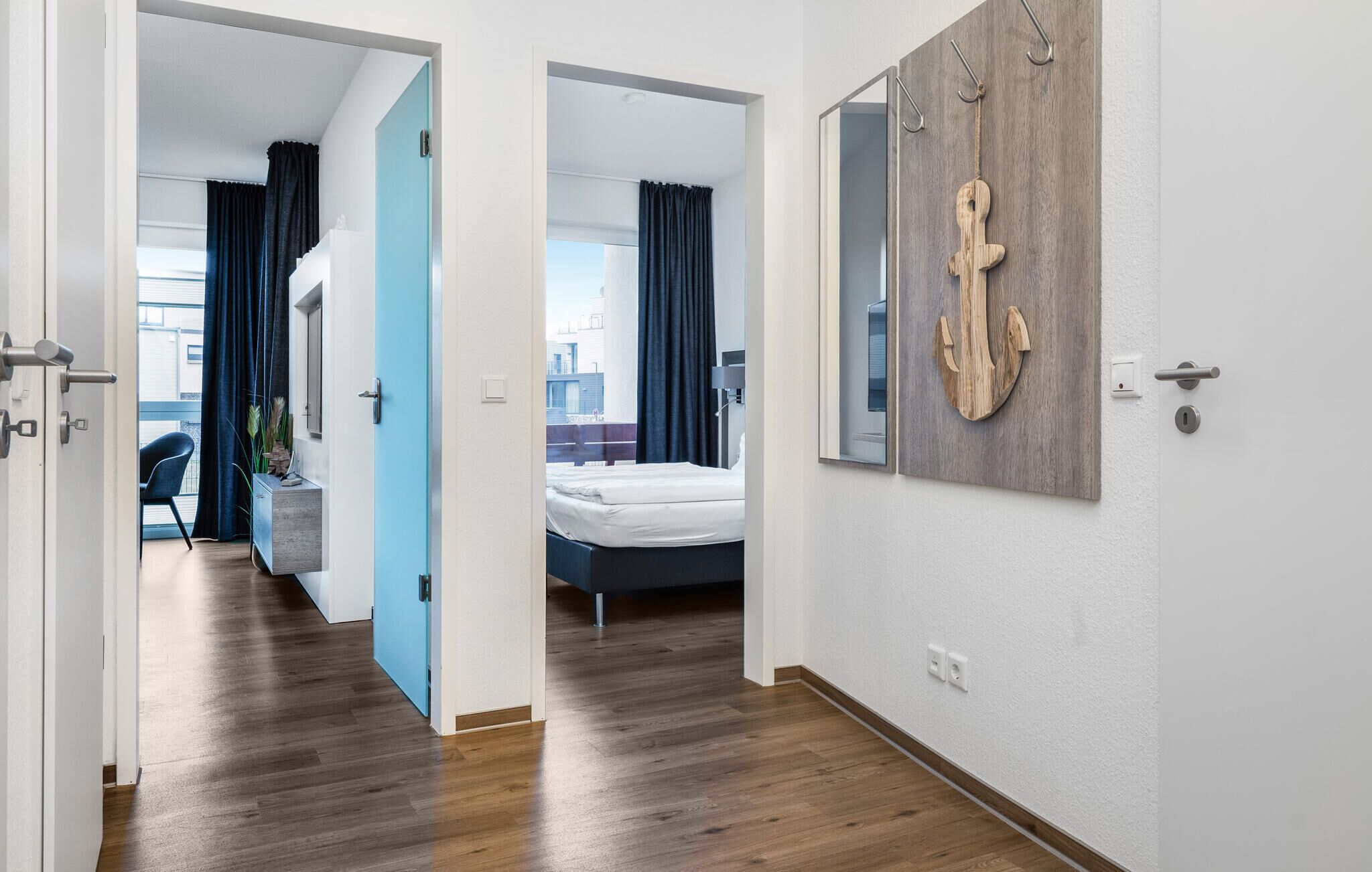 2 間睡房、免費 Wi-Fi