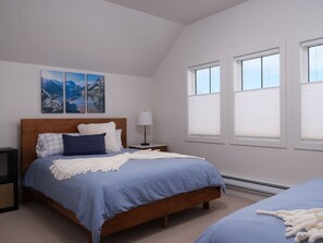 2 chambres, lit parapluie, Wi-Fi gratuit, draps fournis