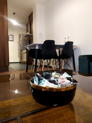 Modern apartment in a newly built building, next to the Bingo and FIS mall