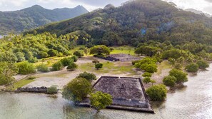 منظر من الجو على ارتفاع عالٍ