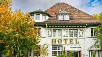 Fachada da propriedade