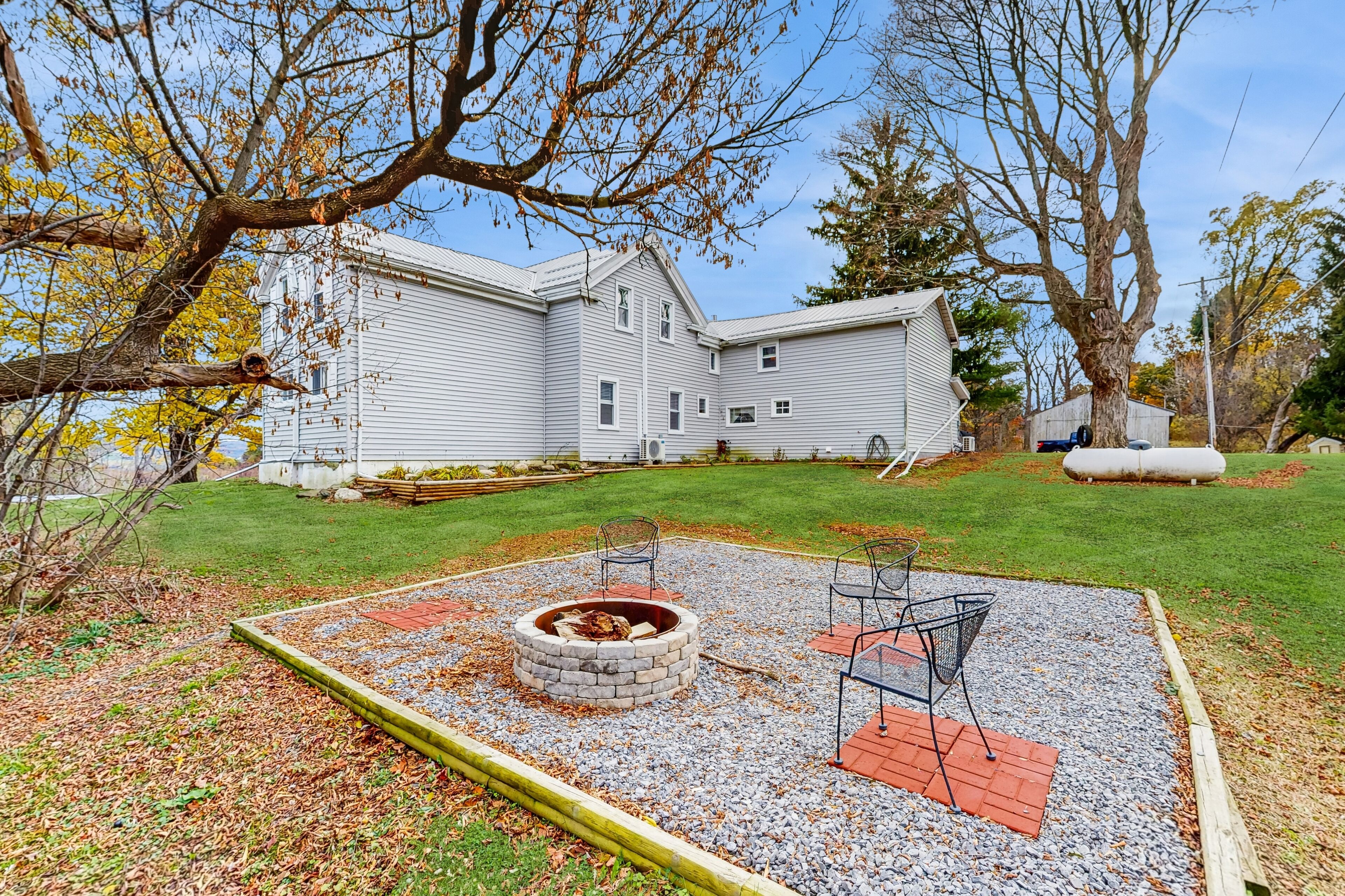 Enceinte de l’hébergement